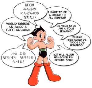 Multilingual Astro Boy
